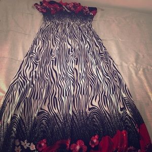 sleeveless maxi dress